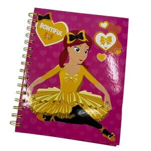 THE WIGGLES Rare Emma Wiggle Spiral Notebook